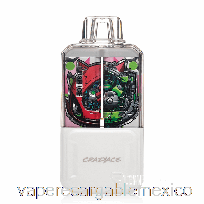 Vaporizador Recargable Crazyace B15000 Desechable Exuberante Hielo